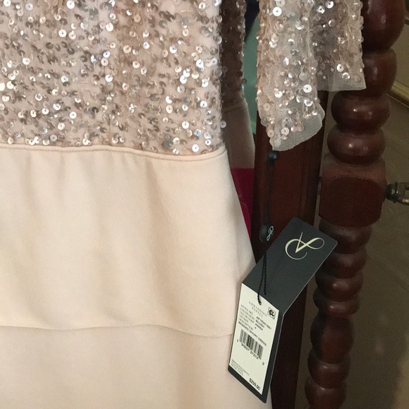 New Adrianna Papell Beaded Short Dress - Picture 4 of 4